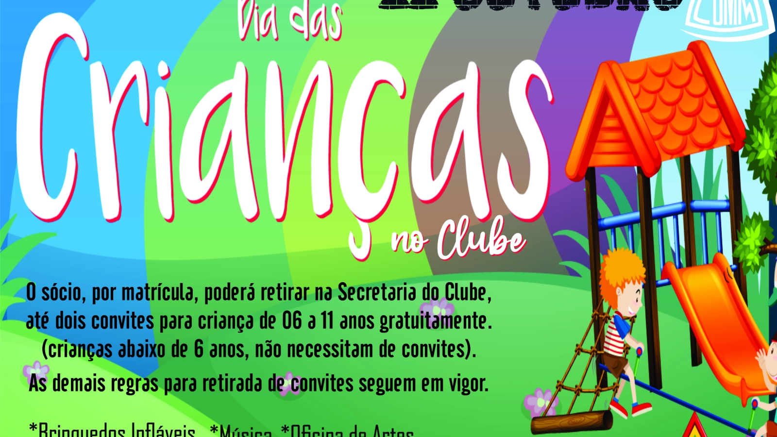 Banner dia das crianças 2023